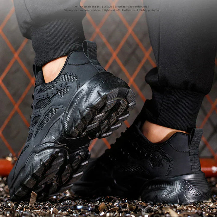 Chic und Stil | Work Shoes with Steel Toe Safety and Style