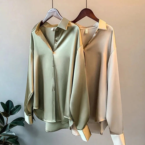 Amarae | Women's Clothing Silk Shirt Vintage Blouse