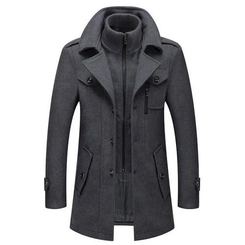 Amarae | Elegant Long Men's Coat