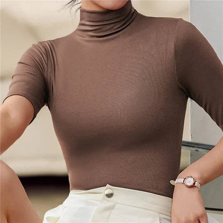Lune London | Ultra-Thin Seamless Turtleneck Sweater