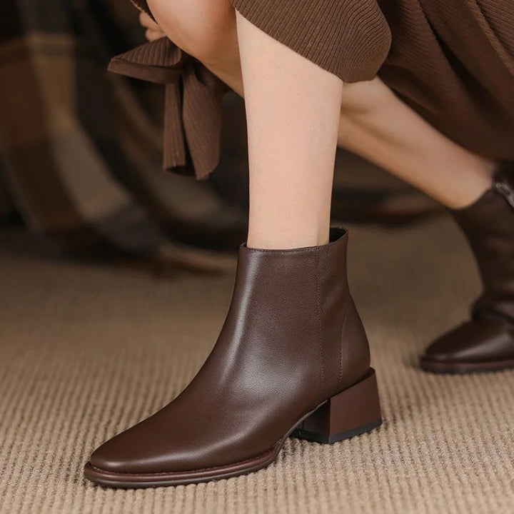 Lune London | Chunky Heeled Ankle Boots