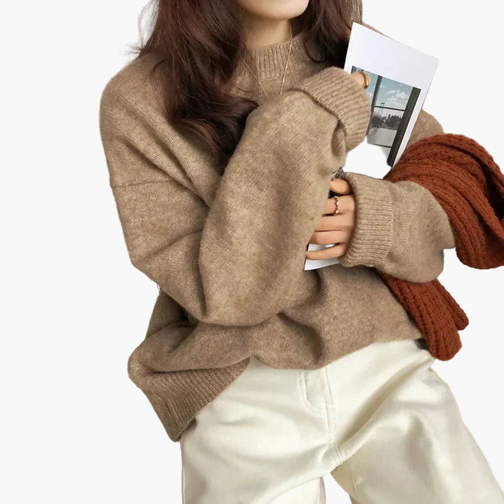 Lune London | Oversized knit sweater retro look leisure autumn winter