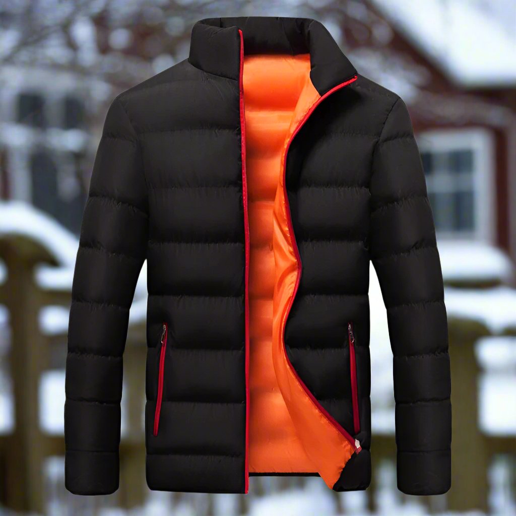 Amarae | Puffer jacket - Windproof and Water repellent - High collar - Zipper - Lined and Warm