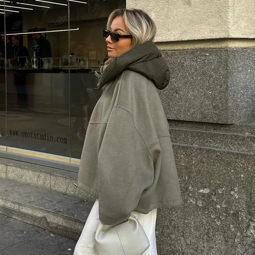 Amarae | Loose casual jacket for women with hood