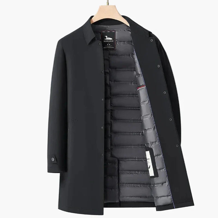 Amarae | Transition jacket with quilted lining - Elegant business coat for everyday and office