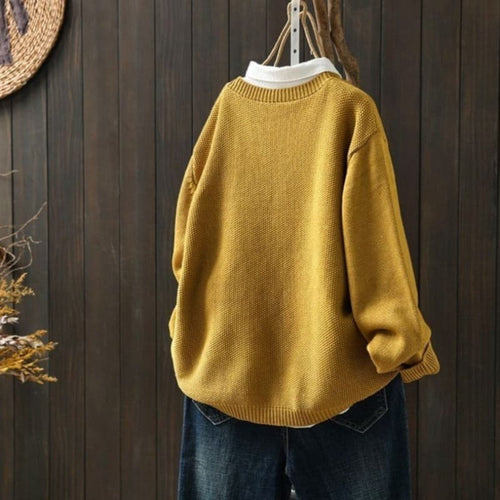 Amarae | Cardigan - Knit - Button Closure - Oversized Fit - Soft and Comfortable