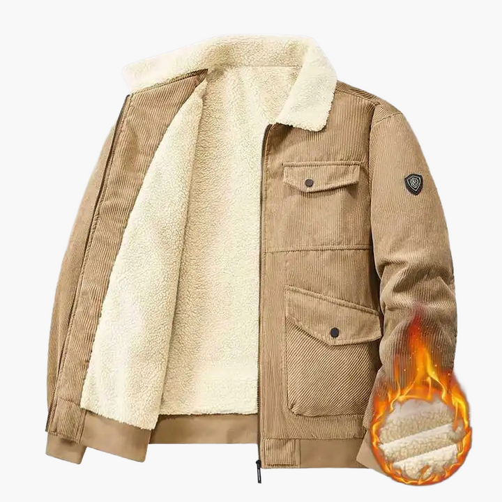 Amarae | Winter jacket with fleece lining - Fashionable casual jacket for cold days