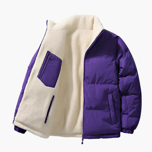 Amarae | Quilted winter jacket with fleece lining - Urban casual jacket, Relaxed fit, Warm, Ideal for everyday life and outdoor activities