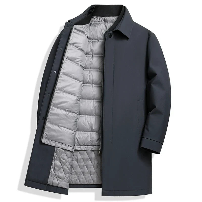 Amarae | Waterproof Quilted Coat with Concealed Zipper Soren