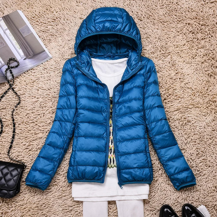 Amarae | Ultralight Women's Down Jacket with Hood