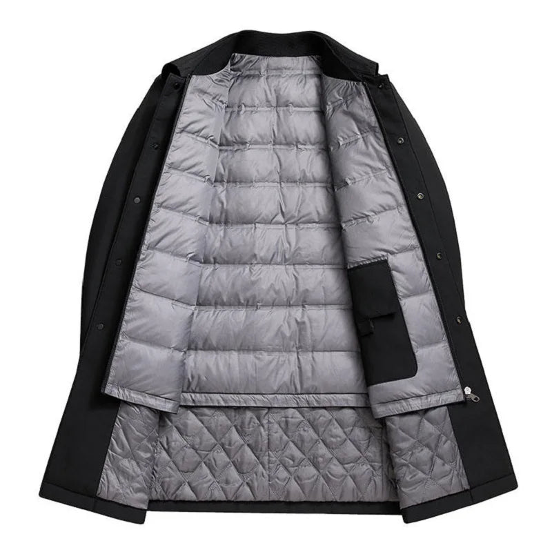 Amarae | Waterproof Quilted Coat with Concealed Zipper Soren
