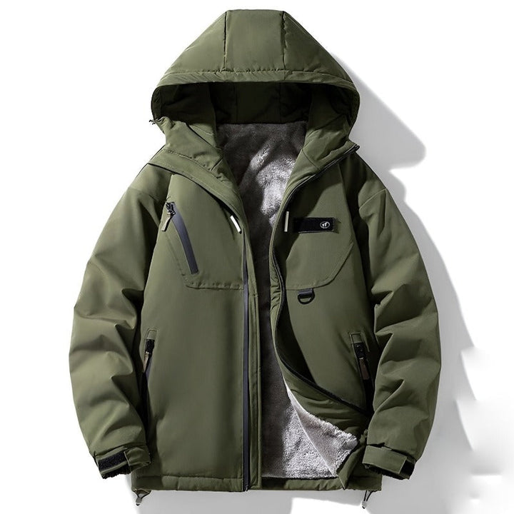 Lune London | Relaxed Fit Winter Jacket - Hooded Pullover Hip-Length Winter Jacket