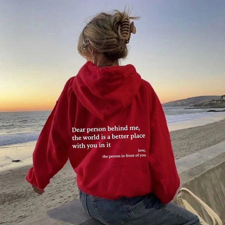 Lune London | Dear Person Behind Me Unisex Hoodie
