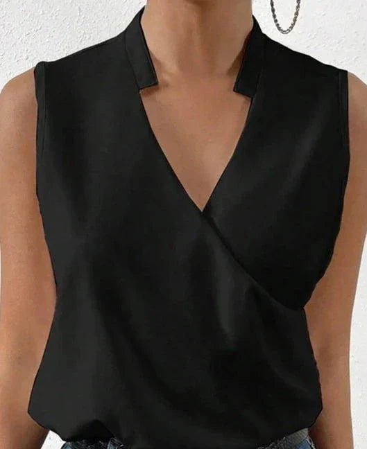 Amarae | Elegant Sleeveless Solid Top