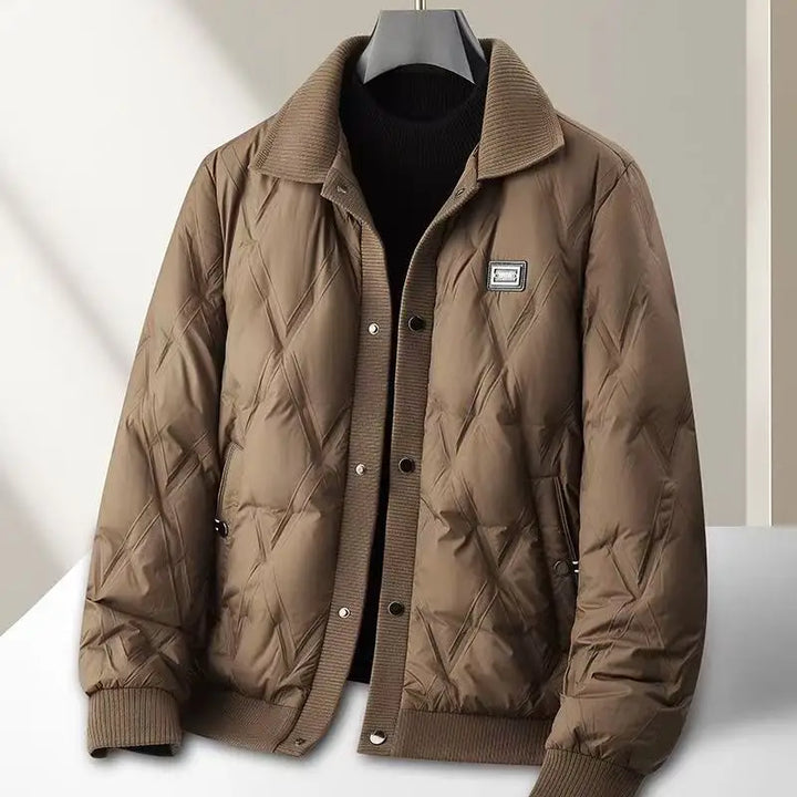Lune London | Padded quilted jacket - Casual cut with ribbed collar and cuffs