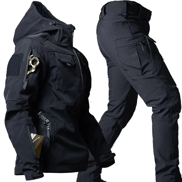 Amarae - Waterproof thermal jumpsuit with multiple pockets for men
