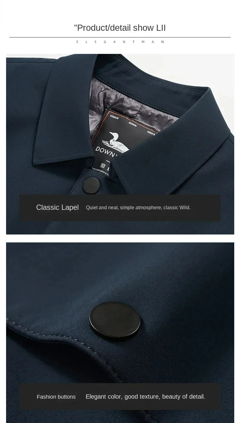 Amarae | Transition jacket with quilted lining - Elegant business coat for everyday and office