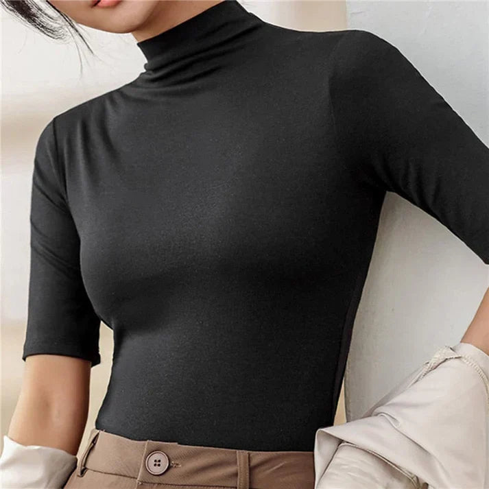 Lune London | Ultra-Thin Seamless Turtleneck Sweater
