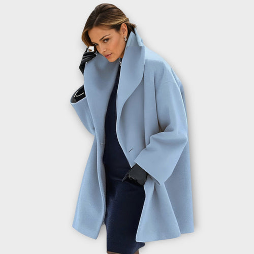 Amarae | windproof wool coat for women