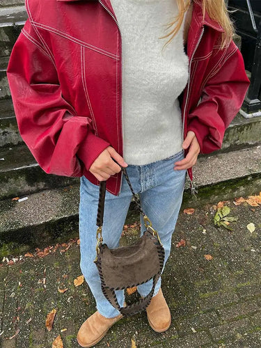 Amarae | Women's jacket in wine red