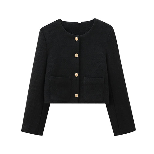 Amarae | Tweed Blazer In Black