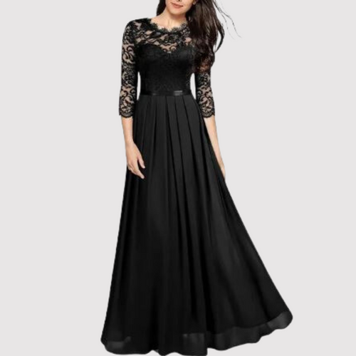 Amarae | Sexy lace chiffon dress