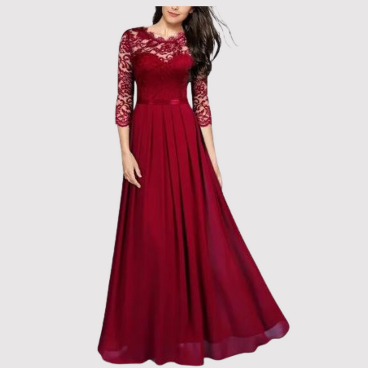 Lune London | Sexy lace chiffon dress