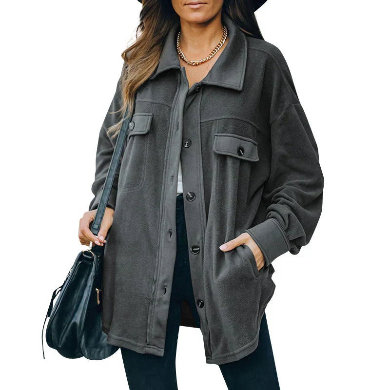 Lune London | Fleece jacket with buttons