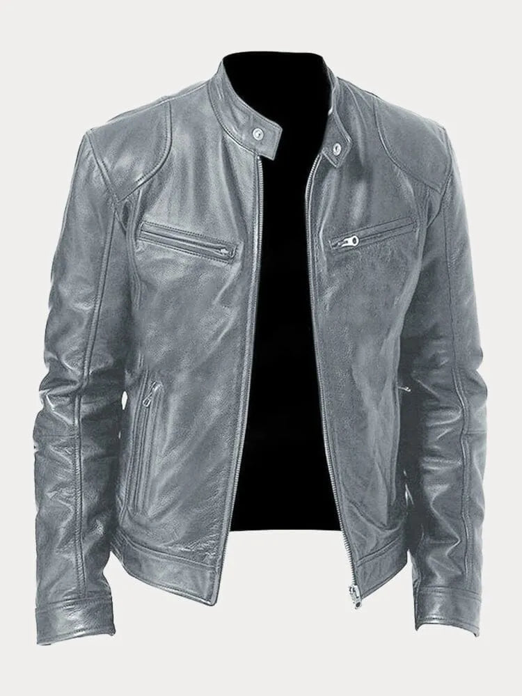 Lune London | Casual Leather Jacket for Men