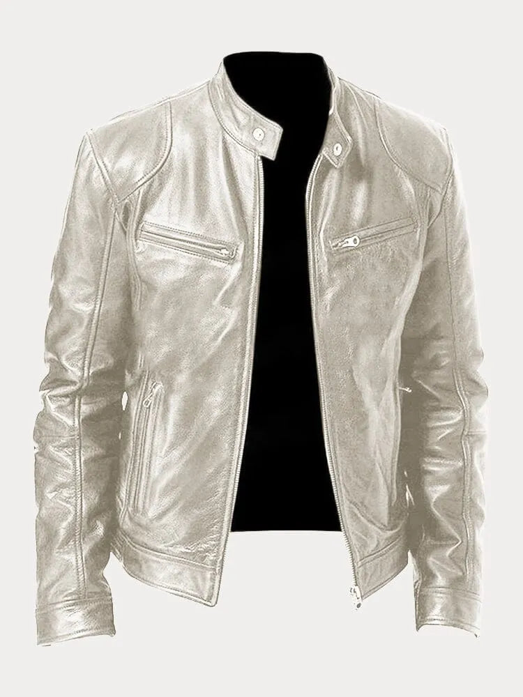 Lune London | Casual Leather Jacket for Men