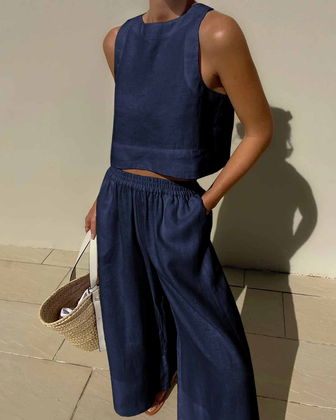 Amarae | Two-piece linen set