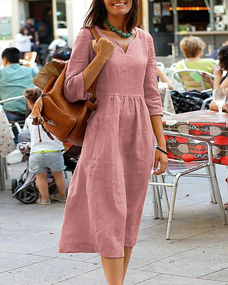 Lune London | Elegant  Tunic Dress - Stylish  Dress for a Refined Look