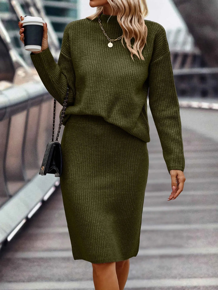 Amarae | 2-piece set including a sweater and a skirt