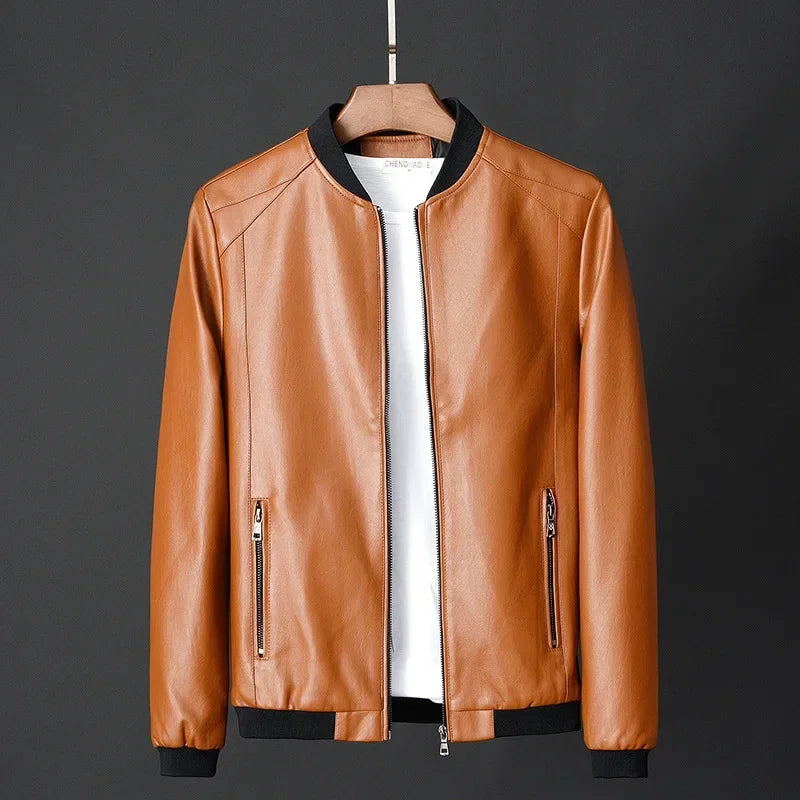 Lune London | Leather Bomber Jacket Darel