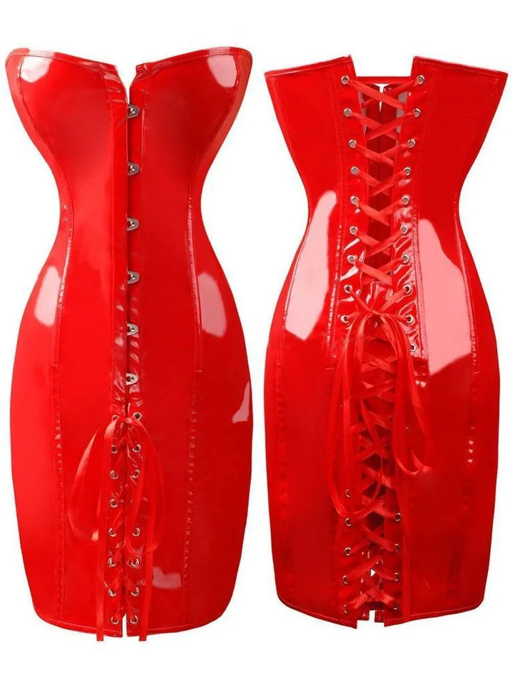 Lune London | Latex-banded dress without straps