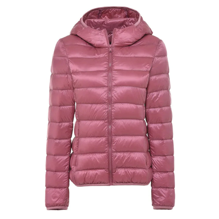 Amarae | Quilted jacket with hood - Lightweight transitional jacket for everyday and outdoor