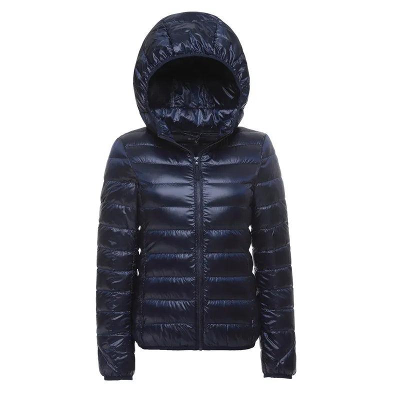 Amarae | Quilted jacket with hood - Lightweight transitional jacket for everyday and outdoor