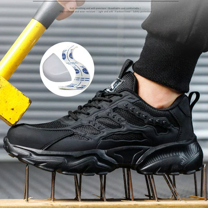 Chic und Stil | Work Shoes with Steel Toe Safety and Style