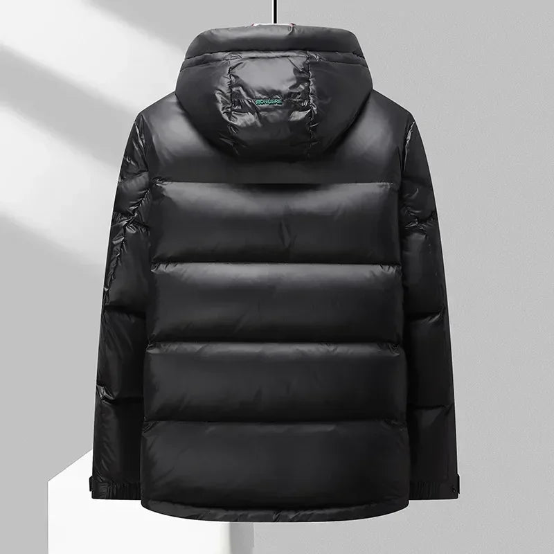 Chic Und Stil | Winter Jacket with Hood for Men