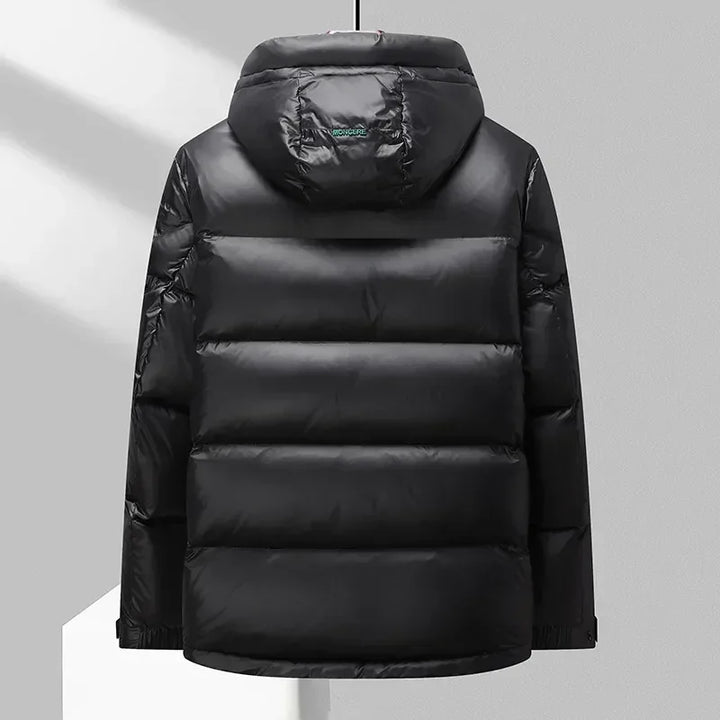 Chic Und Stil | Winter Jacket with Hood for Men