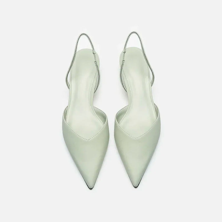 Lune London | Delicate Slingback Pumpsandal with Pointed Toe