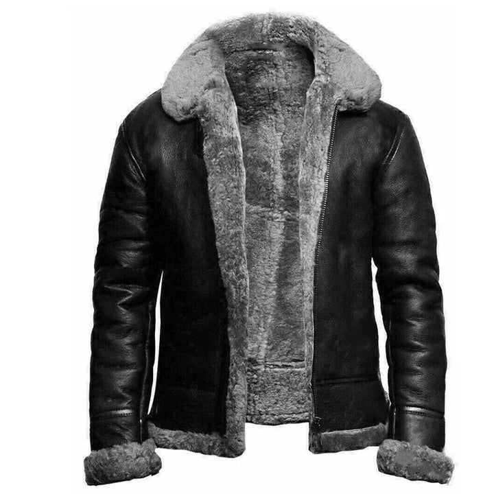 Amarae | Leather Winter Coat