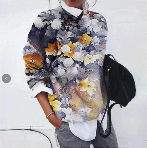 Amarae | Elegant sweater with print