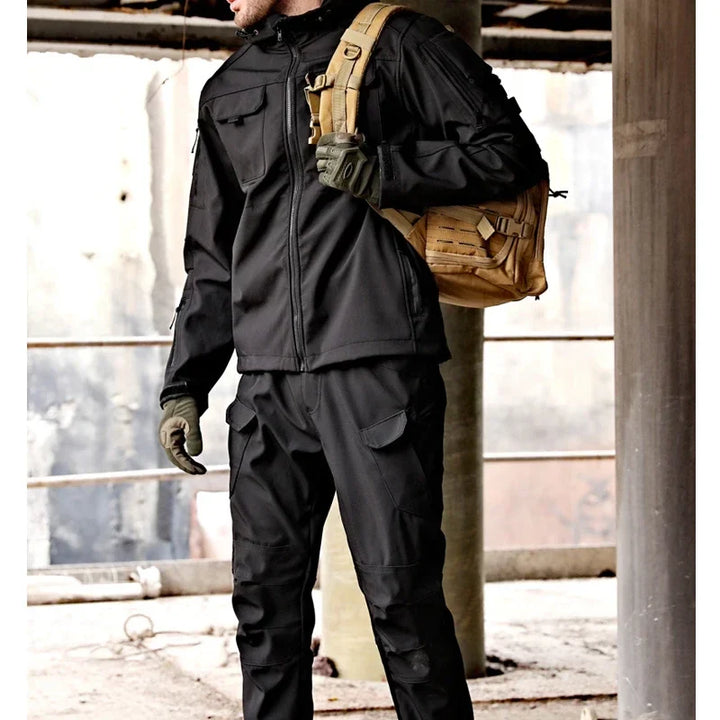 Amarae - Waterproof thermal jumpsuit with multiple pockets for men