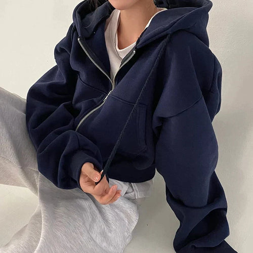 Amarae | Large Sweatshirts with Zipper