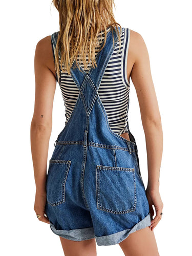 Amarae | Sleeveless Denim Overall Jumpsuit for Women