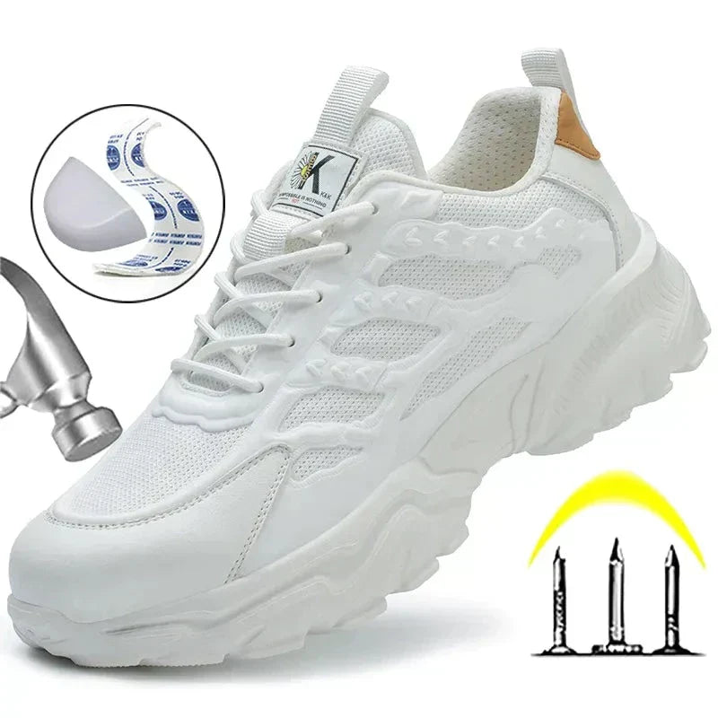 Chic und Stil | Work Shoes with Steel Toe Safety and Style