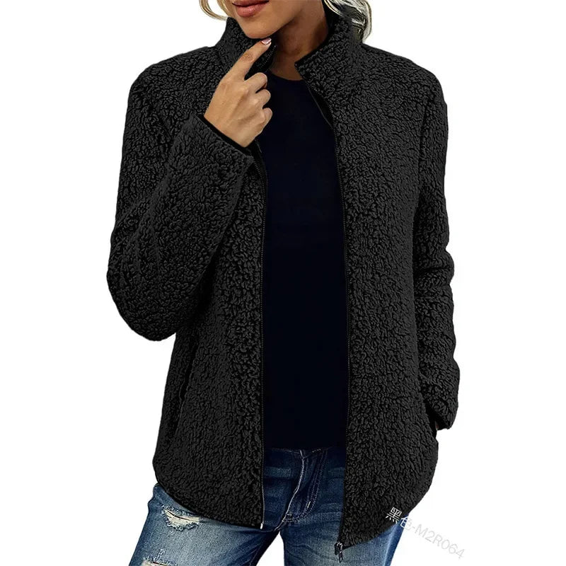 Chic Und Stil | Winter Fleece Jacket for Women