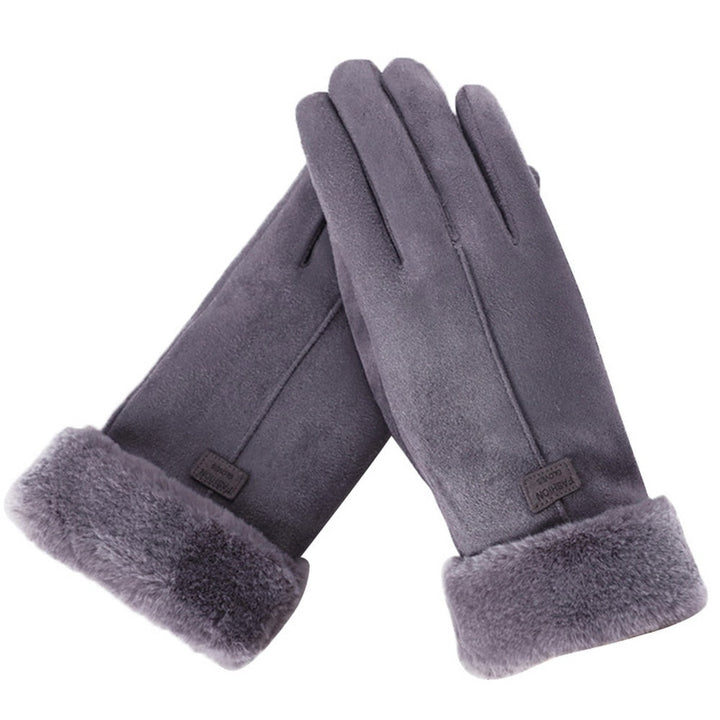 Amarae - Chic and Stylish Winter Furry Gloves for Women