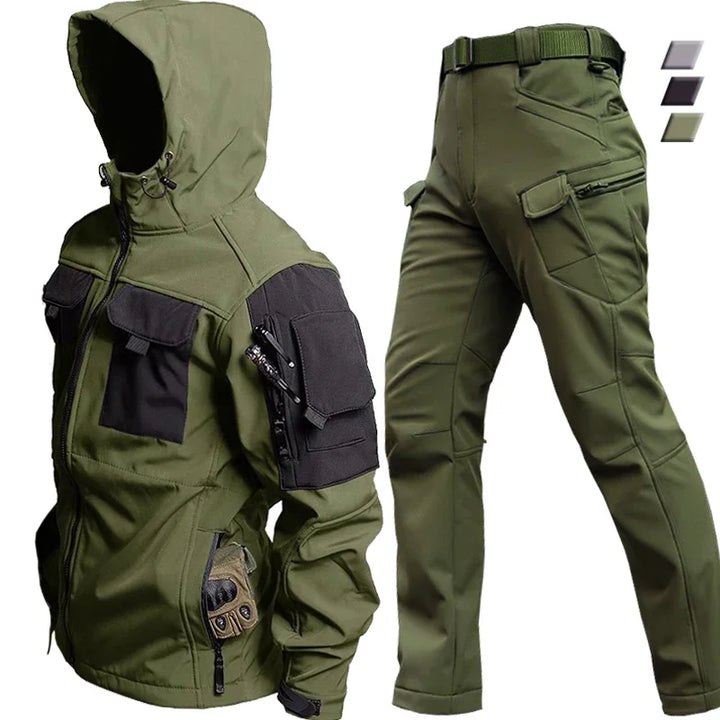Amarae - Waterproof thermal jumpsuit with multiple pockets for men